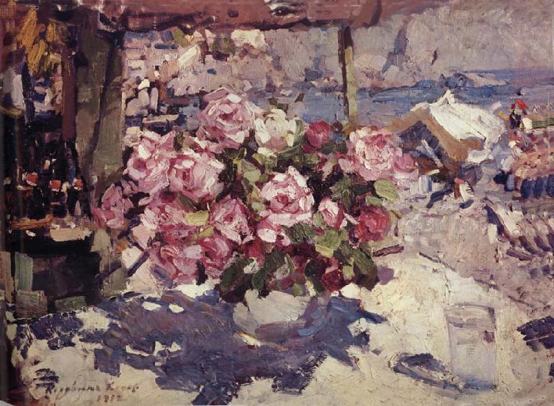 Konstantin Korovin Rose china oil painting image